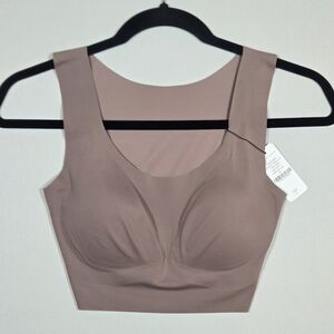 NWT Understance Seamless Wireless Lift Bralette S Taupe